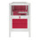 Berkfield Rabbit Hutch Red 103x44x69.5 cm Solid Wood Pine 5
