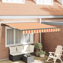 Berkfield Awning Frame Multicolour 350 x 250 cm Polyester with PU coating