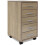 Berkfield Office Drawer Unit with Castors 5 Drawers Oak 2