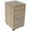 Berkfield Office Drawer Unit with Castors 5 Drawers Oak 4