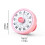 Time Management Tool Rotary Knob Visual Timer For Kitchen-Pink 4