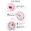Time Management Tool Rotary Knob Visual Timer For Kitchen-Pink 6