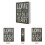Hidden Book Safe with Combination Lock, Discreet Dictionary Diversion Safe for Valuables Storage 2