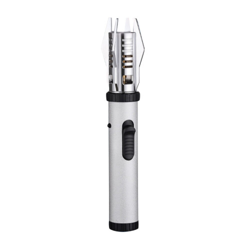 Adjustable Red Flame Kitchen Torch Windproof & Refillable - 20ml with