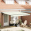 Berkfield Awning Frame Cream 400 x 300 cm Polyester with PU coating 1