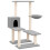 Berkfield Cat Tree with Sisal Scratching Posts Light Grey 94.5 cm 2