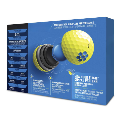 Golfboll, vit, 12 st, förpackning