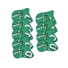 Set golfclubhoesjes lichtgroen, 9 stuks