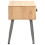 Berkfield Bedside Table Solid Fir Wood 43x38x50 cm 3