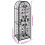 Berkfield Wine Rack for 45 Bottles Metal 5