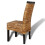 Berkfield Dining Chairs 2 pcs Abaca and Solid Mango Wood 6