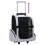 Berkfield Foldable Multipurpose Pet Trolley Grey 5