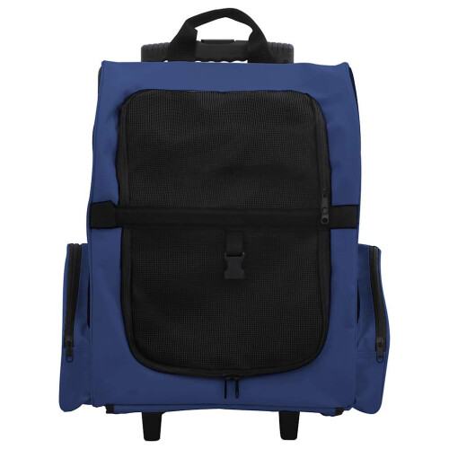 Berkfield Foldable Multipurpose Pet Trolley Blue 1