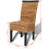Berkfield Dining Chairs 2 pcs Abaca and Solid Mango Wood 9