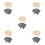 Retro Paper Photo Corners Self Adhesive for Scrapbook Projects 5