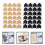 Retro Paper Photo Corners Self Adhesive for Scrapbook Projects 8