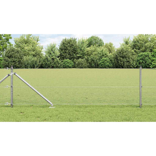 Berkfield Fence Post Silver