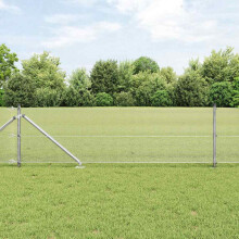 Berkfield Fence Post Silver