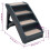 Berkfield Folding 4-Step Dog Stairs Dark Grey 9