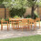 Berkfield 7 Piece Garden Dining Set Solid Wood Acacia 1