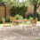 Berkfield Garden Dining Set 5 pcs Brown Solid Acacia Wood 1