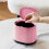Vibrantly Press Lid Mini Trash Bin Compacts Desk Organizers 5