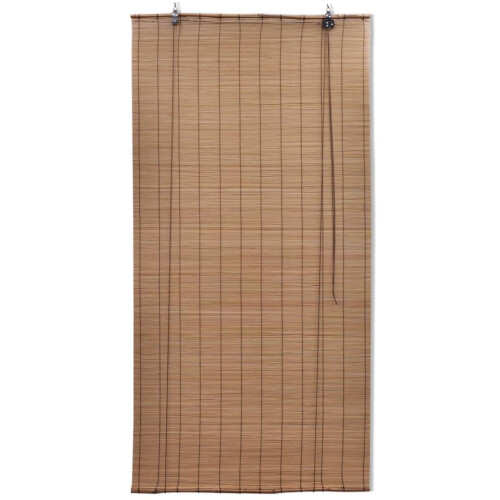 Berkfield Roller Blind Bamboo 150x160 cm Brown 2