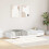 Berkfield Bed Frame with Headboard White 75 x 190 cm Engineered Wood 1