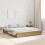 Berkfield Storage Bed Frame Artisan Oak 200 x 200 cm Engineered Wood 1