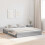 Berkfield Storage Bed Frame Grey Sonoma 200 x 200 cm Engineered Wood 1