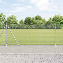 Berkfield Fence Post Silver