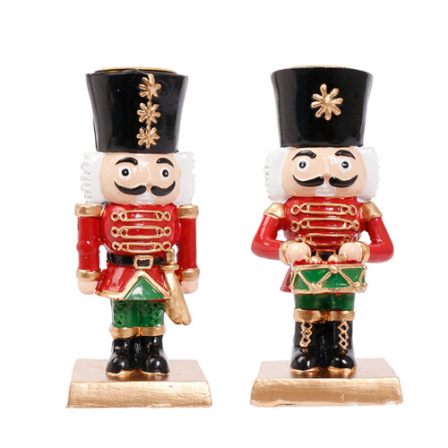 Nutcrackers Figures Candle Holders Table-The walnut soldiers 1