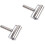 2Pcs Non-Stick Stainless Steel Rolling Pin for Baking and Dough 3