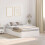 Berkfield Storage Bed Frame White 120 x 200 cm Engineered Wood 1