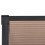 Berkfield Door Canopy Black 239x90 cm Polycarbonate 5