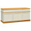 Berkfield Storage Bench Solid Paulownia Wood 100 cm 5