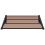 Berkfield Door Canopy Black 122x90 cm Polycarbonate 3