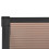 Berkfield Door Canopy Black 122x90 cm Polycarbonate 5