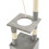 Berkfield Cat Tree with Sisal Scratching Posts 109 cm Grey 5