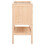 Berkfield Hamster Cage 55x40x80 cm Solid Wood Fir 5