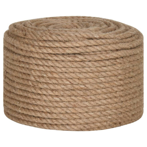 Berkfield Jute Rope 25 m Long 10 mm Thick 2