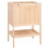 Berkfield Hamster Cage 55x40x80 cm Solid Wood Fir 6