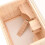 Berkfield Hamster Cage 55x40x80 cm Solid Wood Fir 7