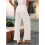 Women'S Wide Leg Lounge Pants White S 4