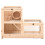 Berkfield Hamster Cage 81x40x60 cm Solid Wood Fir 4