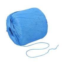 Blue Cotton Rope 7.5x8.5cm Milk Cotton Yarn for DIY Crafts and Handmade Weaving Projects