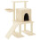 Berkfield Cat Tree with Sisal Scratching Posts Cream 96.5 cm 2