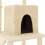 Berkfield Cat Tree with Sisal Scratching Posts Cream 96.5 cm 6