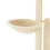 Berkfield Cat Tree with Sisal Scratching Posts Cream 96.5 cm 7