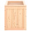 Berkfield Hamster Cage 60x35.5x42 cm Solid Wood Fir 5